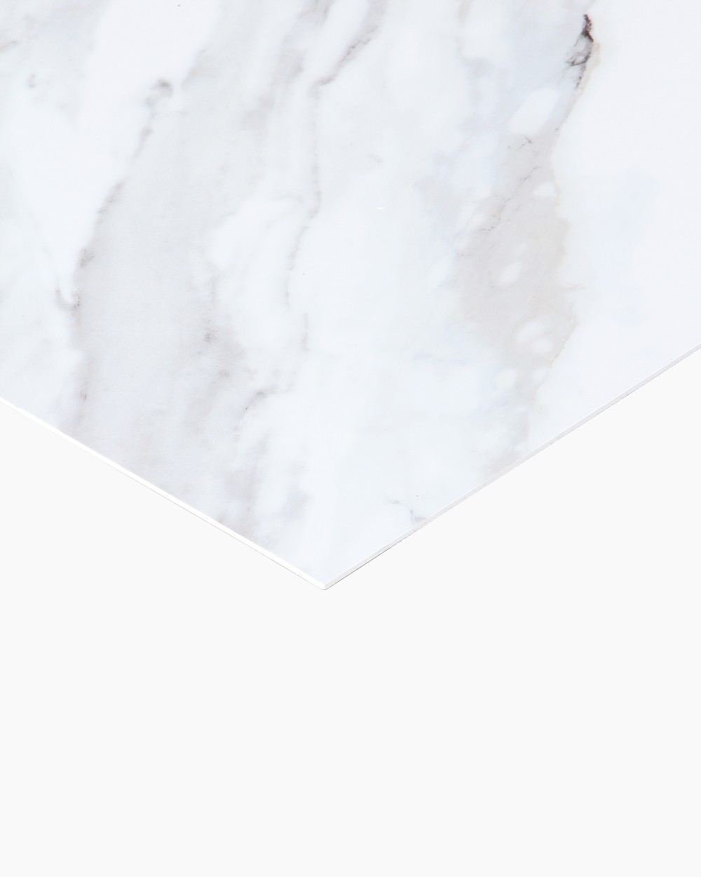 Carrara White Gray PVC Duvar Paneli 122x244 CM