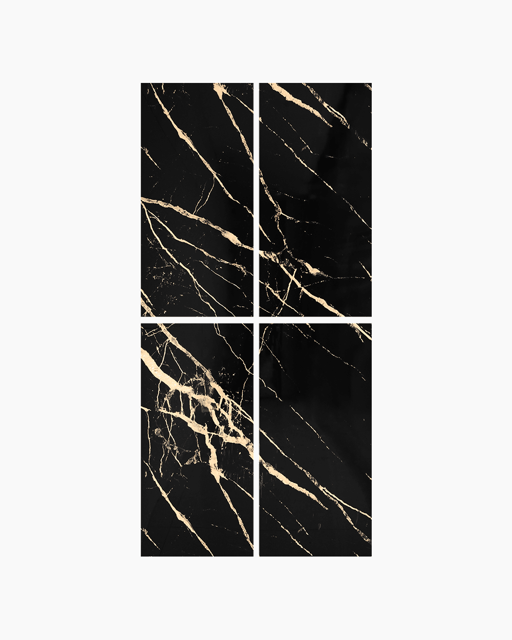 Dragon Gold Style PVC Duvar Paneli 60x120 4'lü Paket