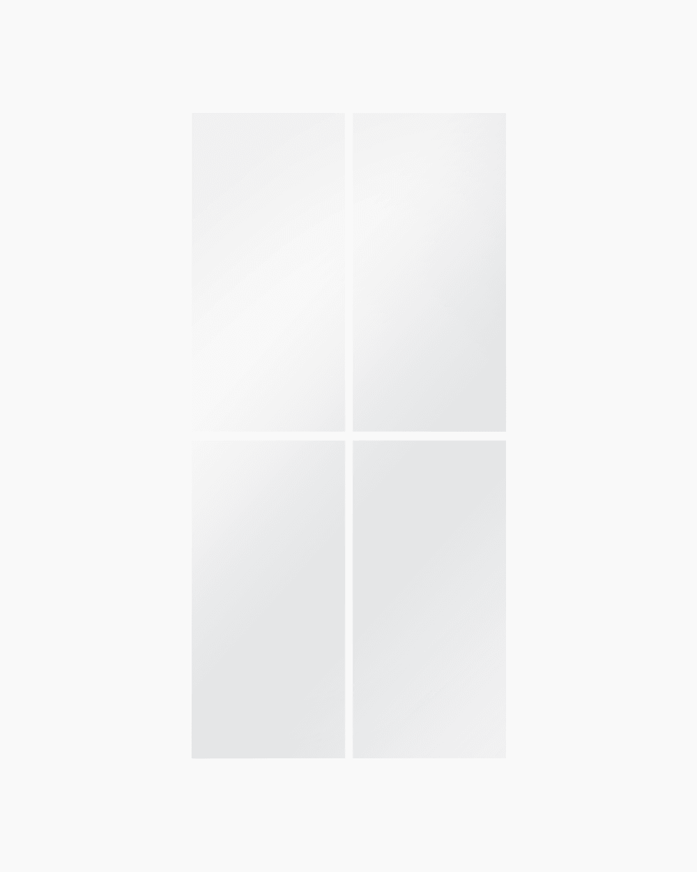 White Belgium One PVC Duvar Paneli 60x120 4'lü Paket