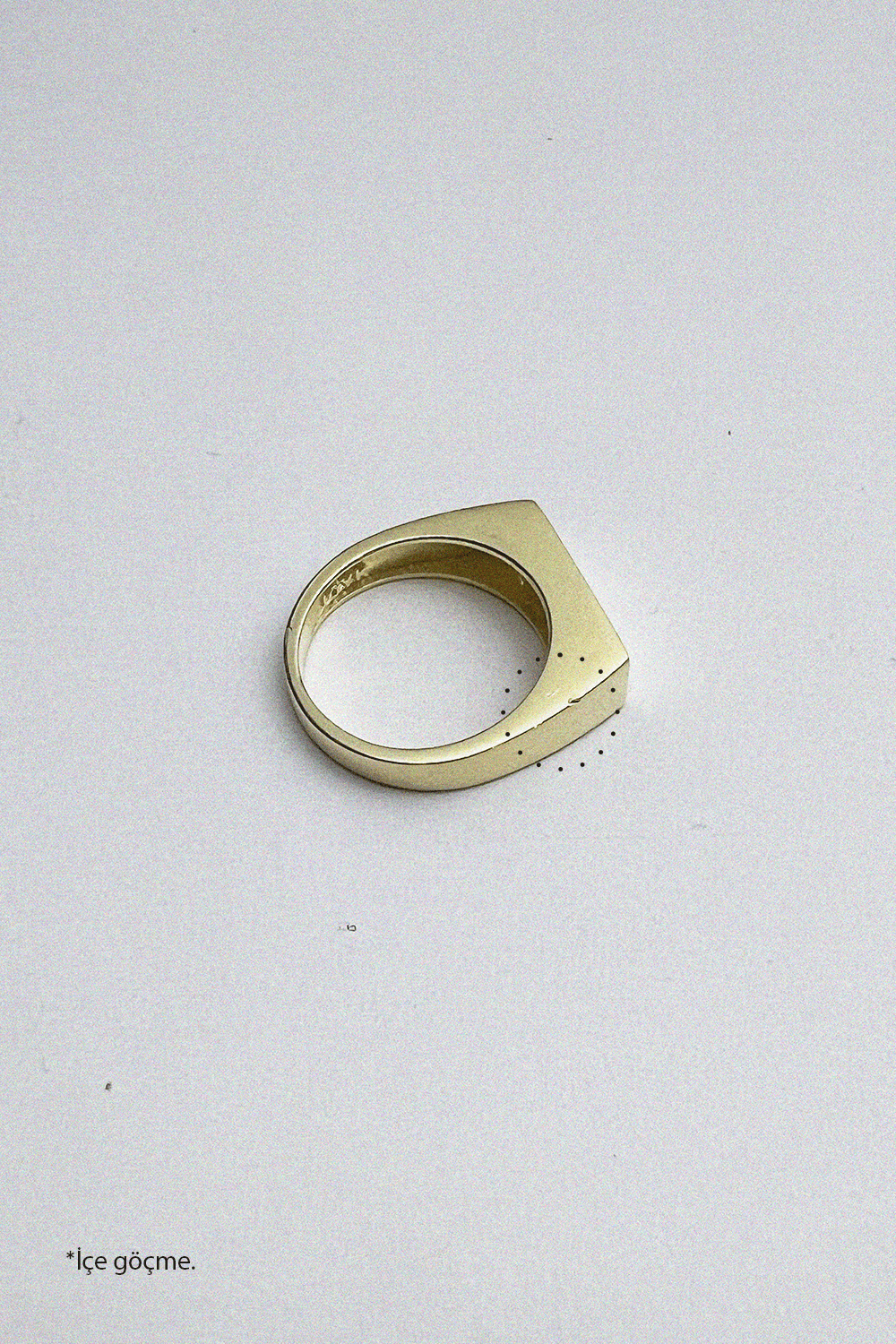 02.02 Stamp Ring - Gold 14