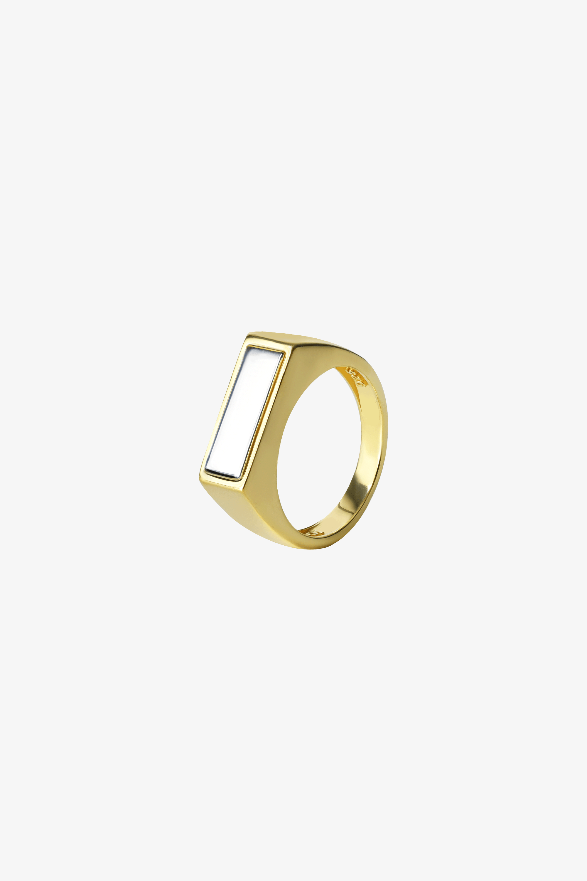 02.02 Stamp Ring - Gold 14