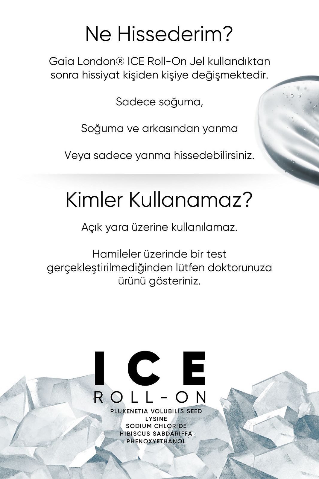 ICE ROLL-ON SIKILAŞTIRICI JEL 1 AYLIK KÜR