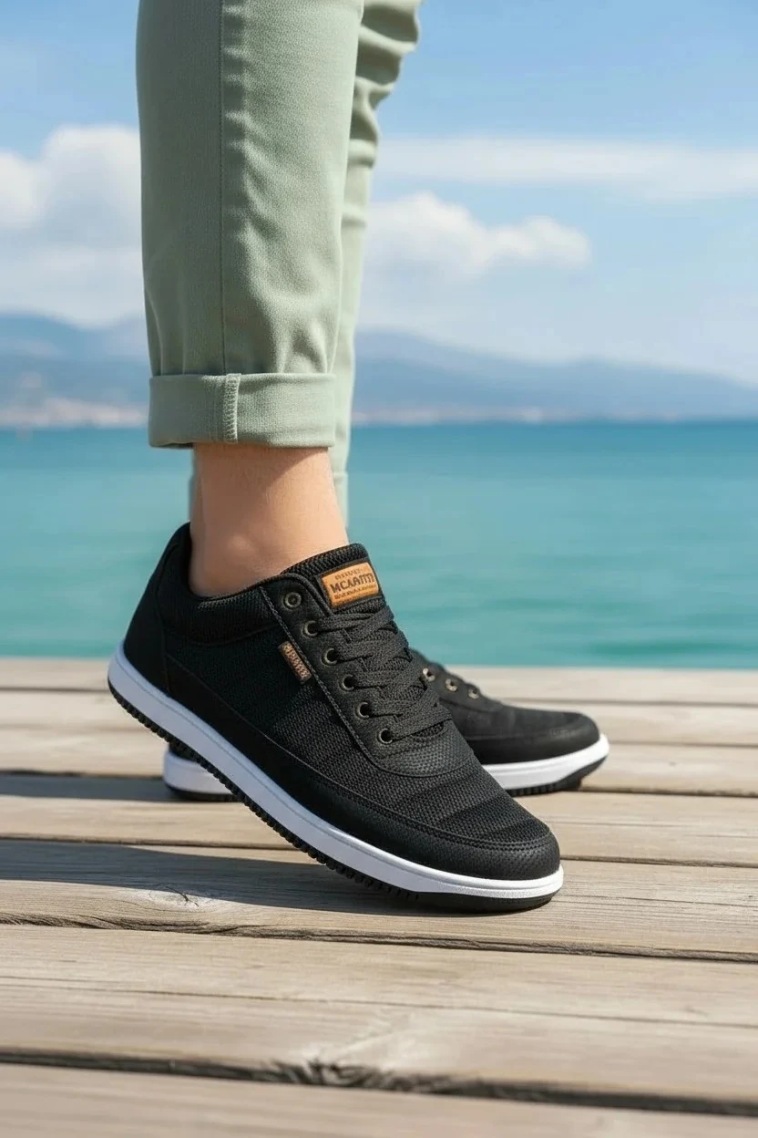 Erkek Sneaker Bağcıklı Spor Ayakkabı MK01