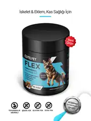 Cutepet Flex Köpek Eklem ve Kemik Sağlığı Tableti 60 Adet – Glukozamin Kondroitin, MSM Destekli