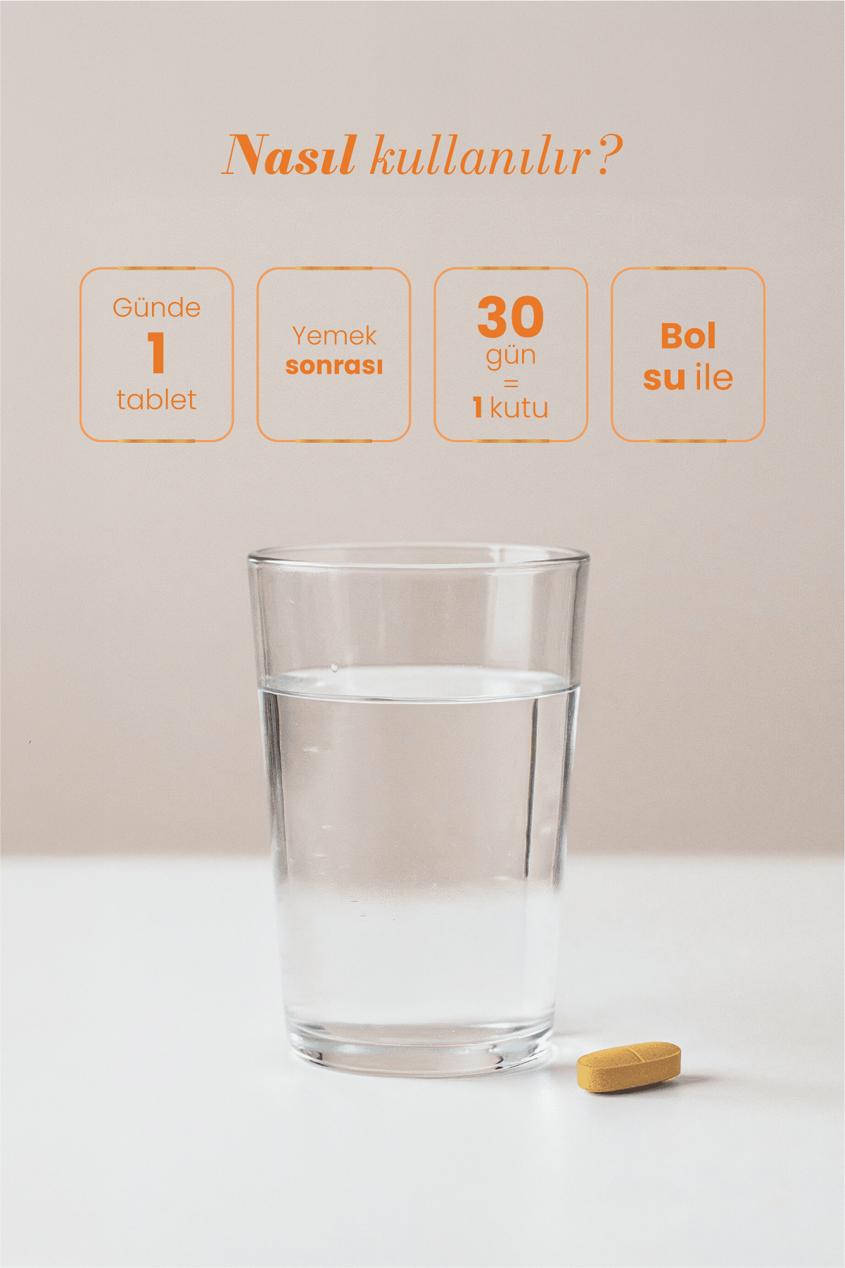 Immun Collagen Curcumin (Zerdeçal) 30 Tablet Kolajen