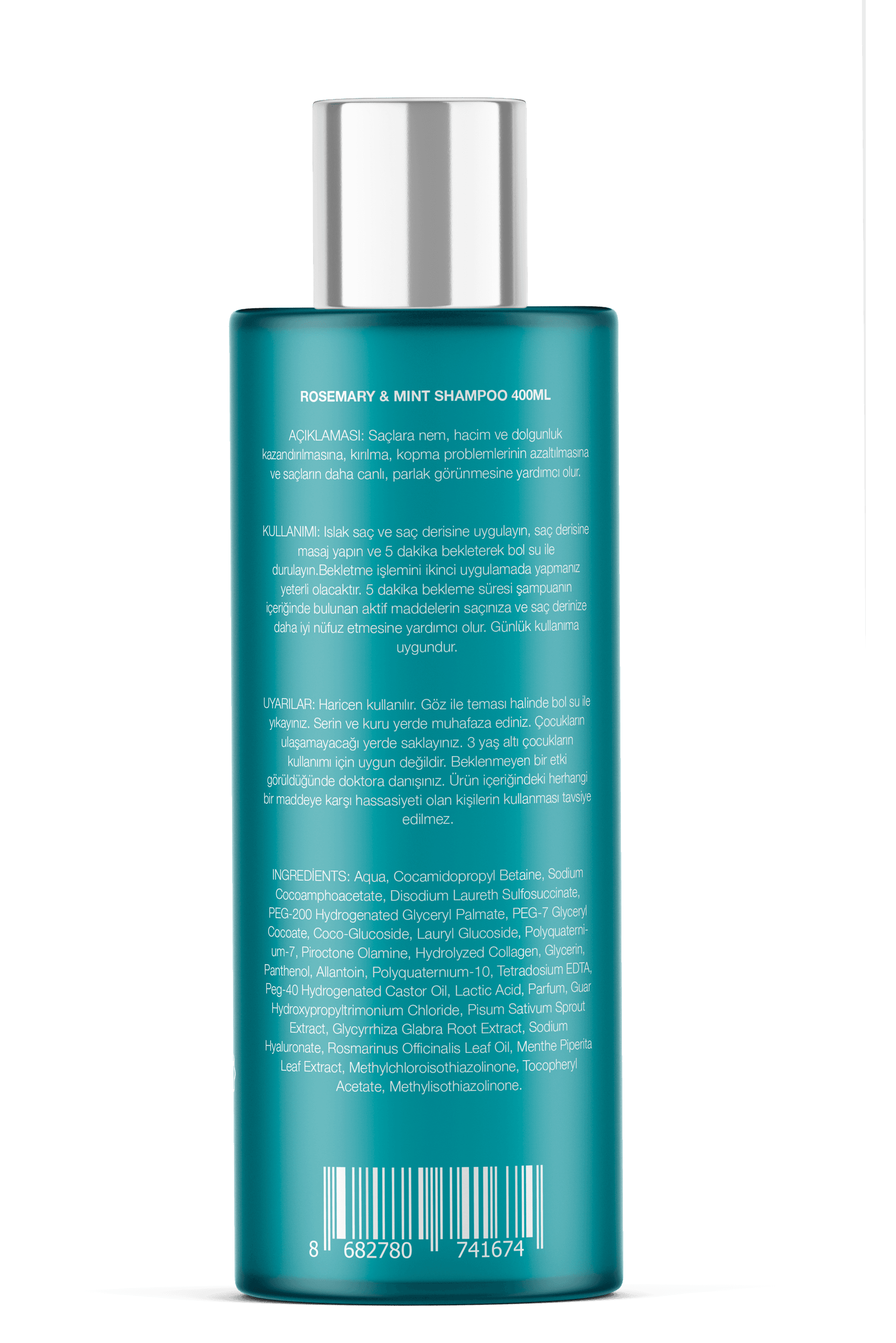 Rosemary Dökülme Karşıtı Yoğun Bakım Şampuanı 400ml