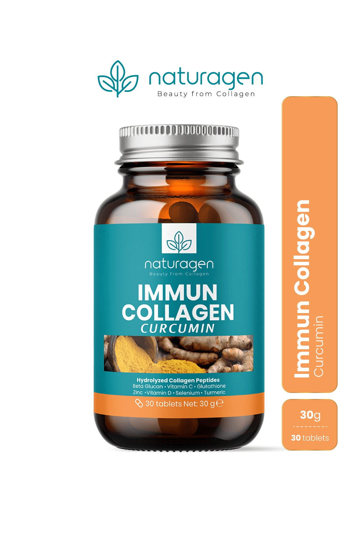 Immun Collagen Curcumin (Zerdeçal) 30 Tablet Kolajen