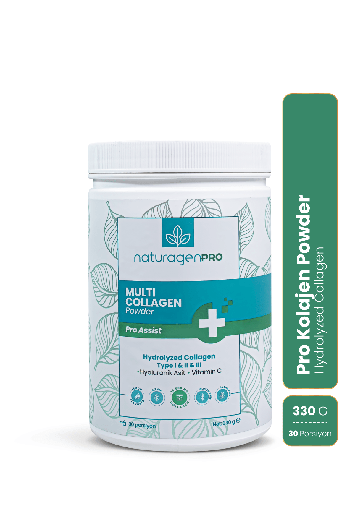 Pro Kolajen Powder Tip 1-2-3 Kolajen + Hyaluronik Asit + C Vitamini 330 Gr