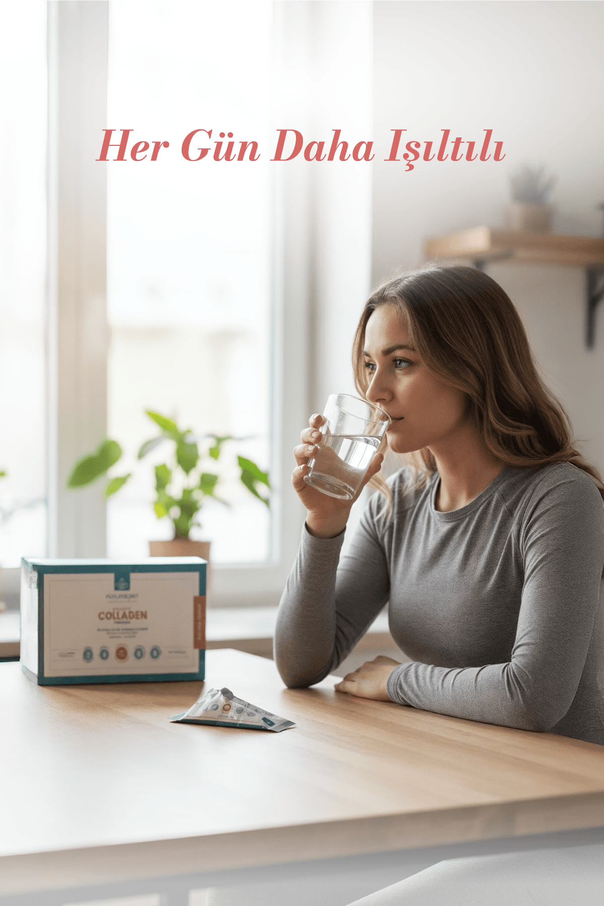 Collagen Beauty 30'lu Saşe Şeftali Aromalı Tip 1-3 8000 Mg Hidrolize Toz Kolajen