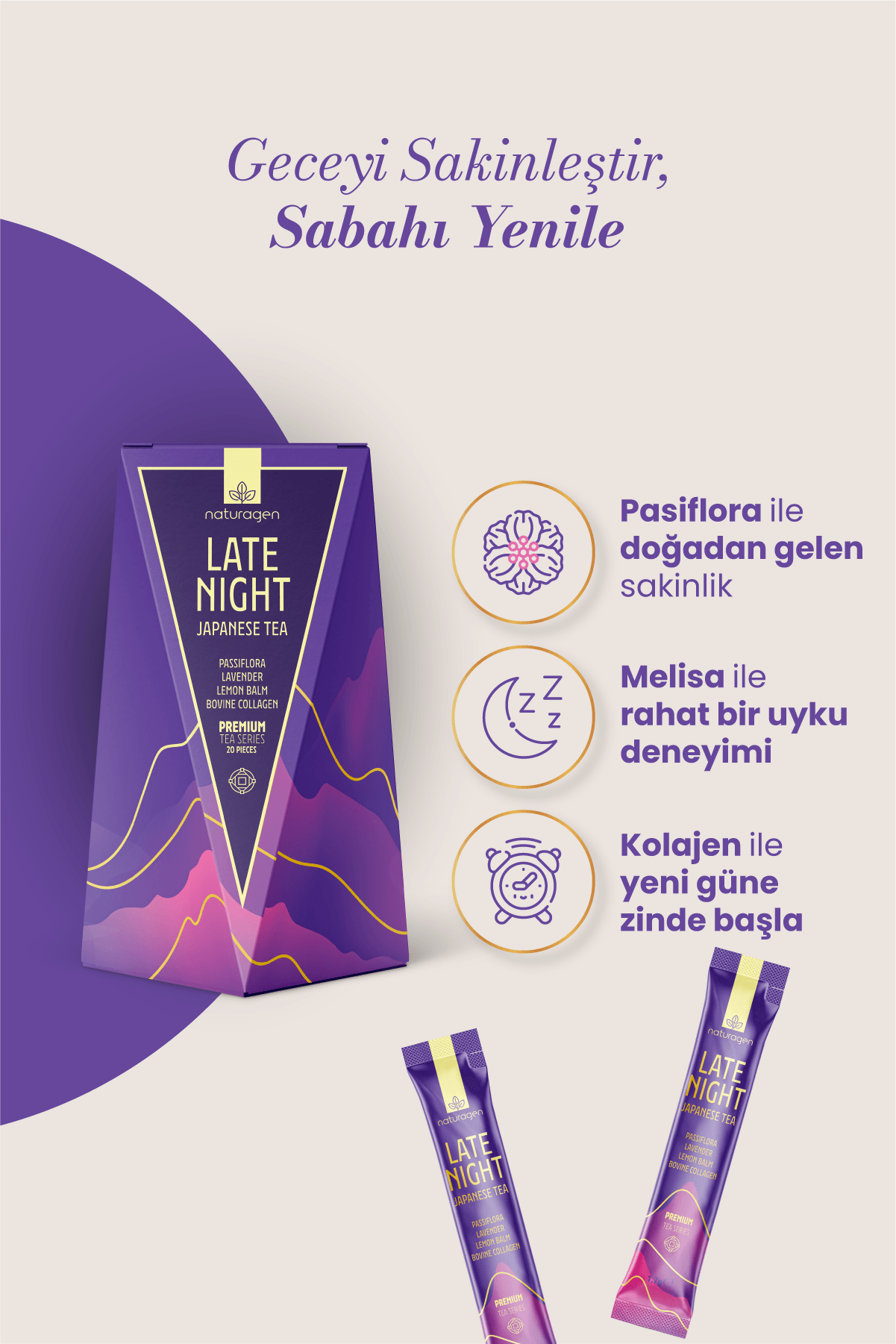 Late Night Tea Pasifloralı Uyku Çayı