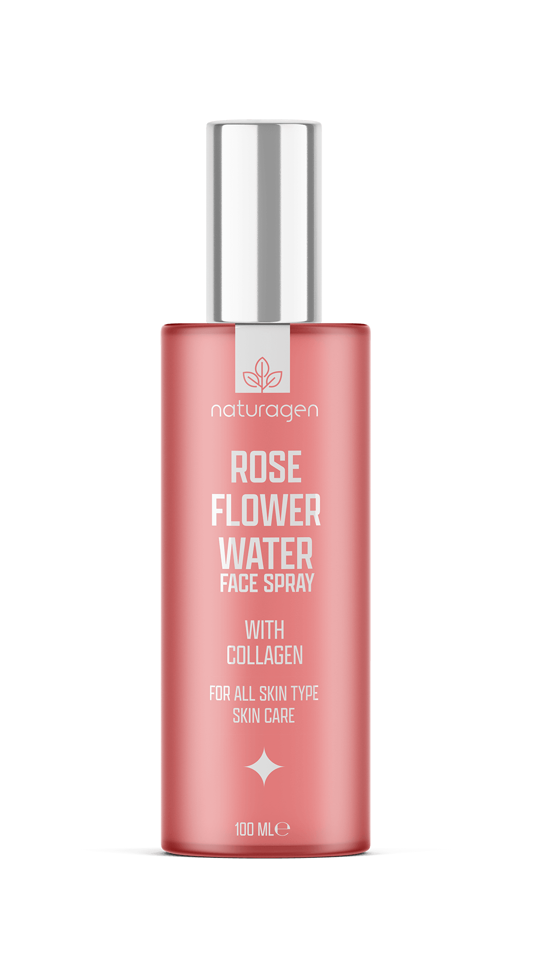 Rose Flower Face Spray Kolajenli %100 Doğal Tonik