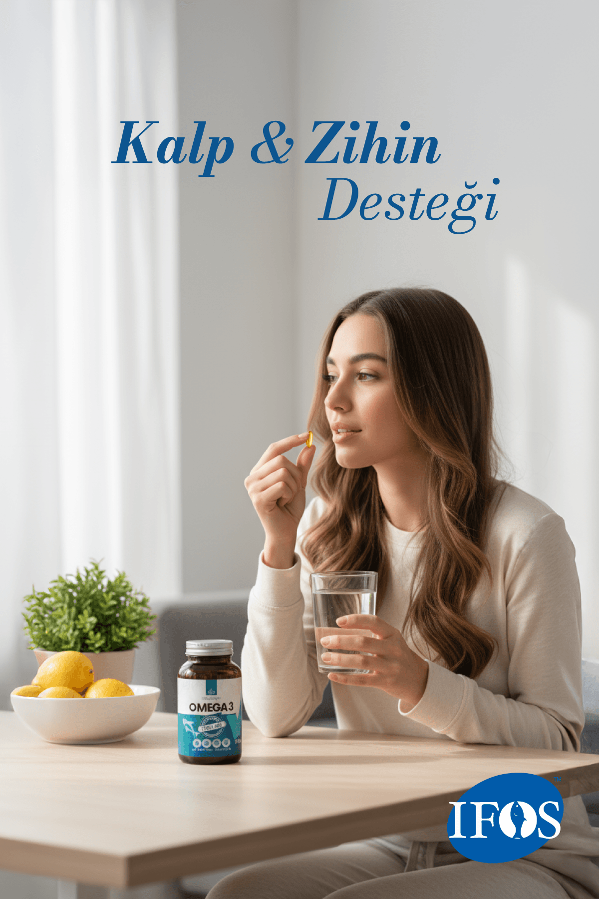 Omega 3 Fish Oil 1200 Mg 60 Kapsül Balık Yağı