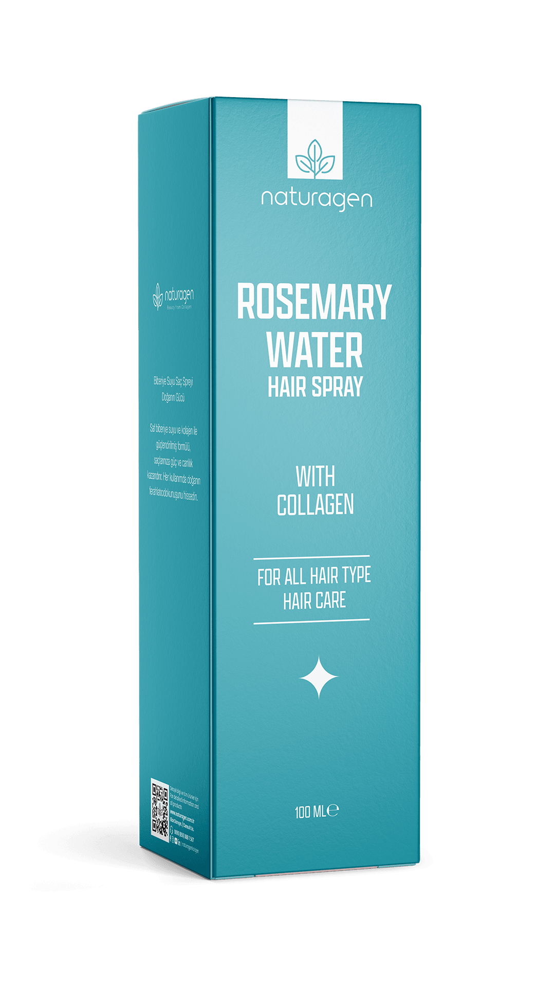 Rosemary Water Hair Sprey 100ml Kolajenli Saç Toniği