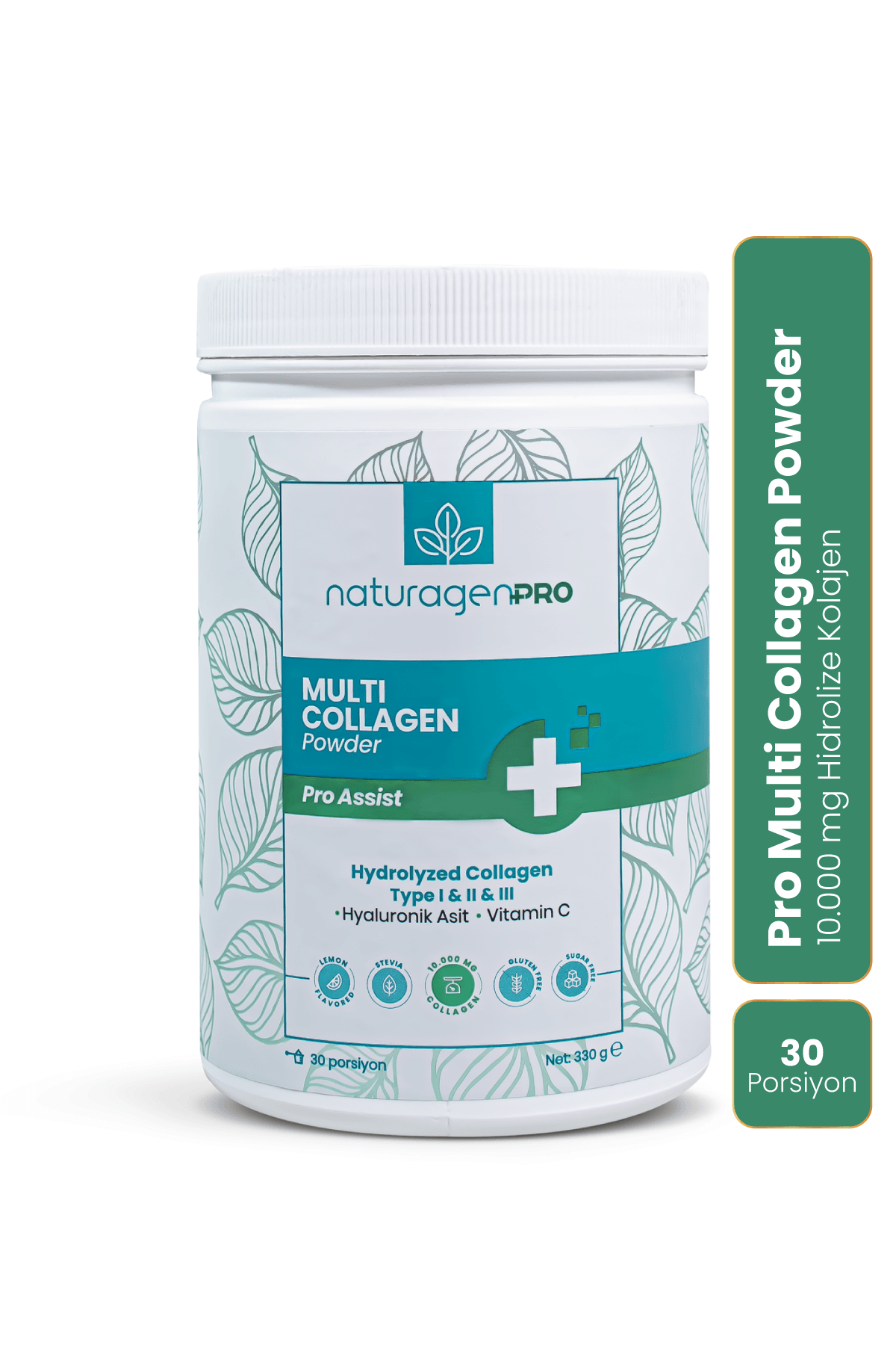 Pro Kolajen Powder Tip 1-2-3 Kolajen + Hyaluronik Asit + C Vitamini 330 Gr