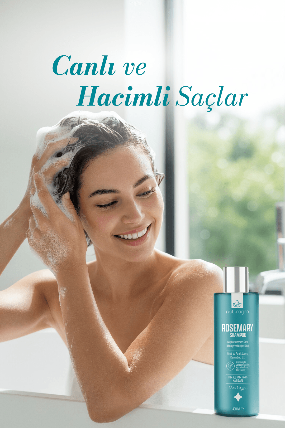 Rosemary Dökülme Karşıtı Yoğun Bakım Şampuanı 400ml