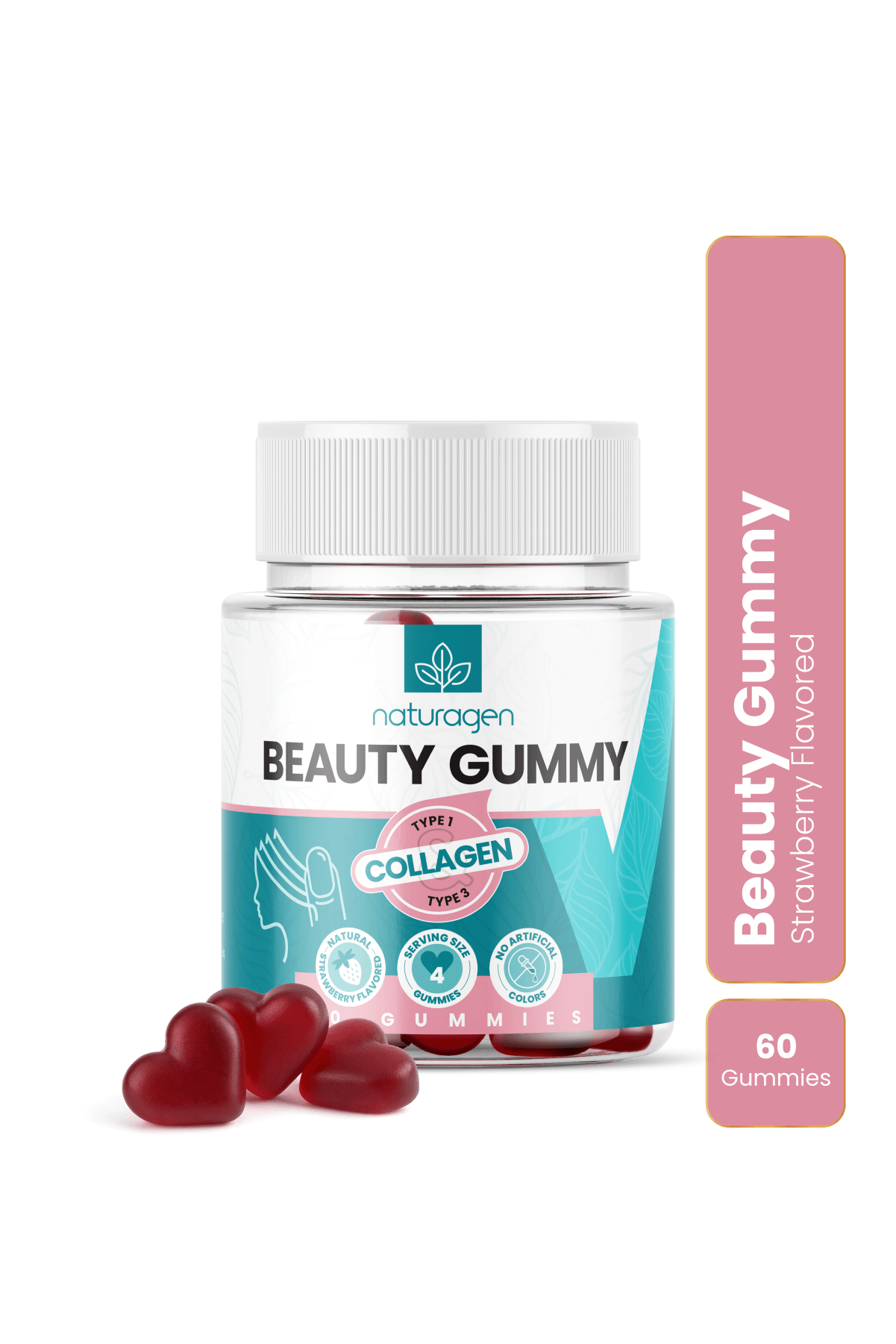 Gummy 60 Adet Tip 1-3 Kolajen Jelibon Form