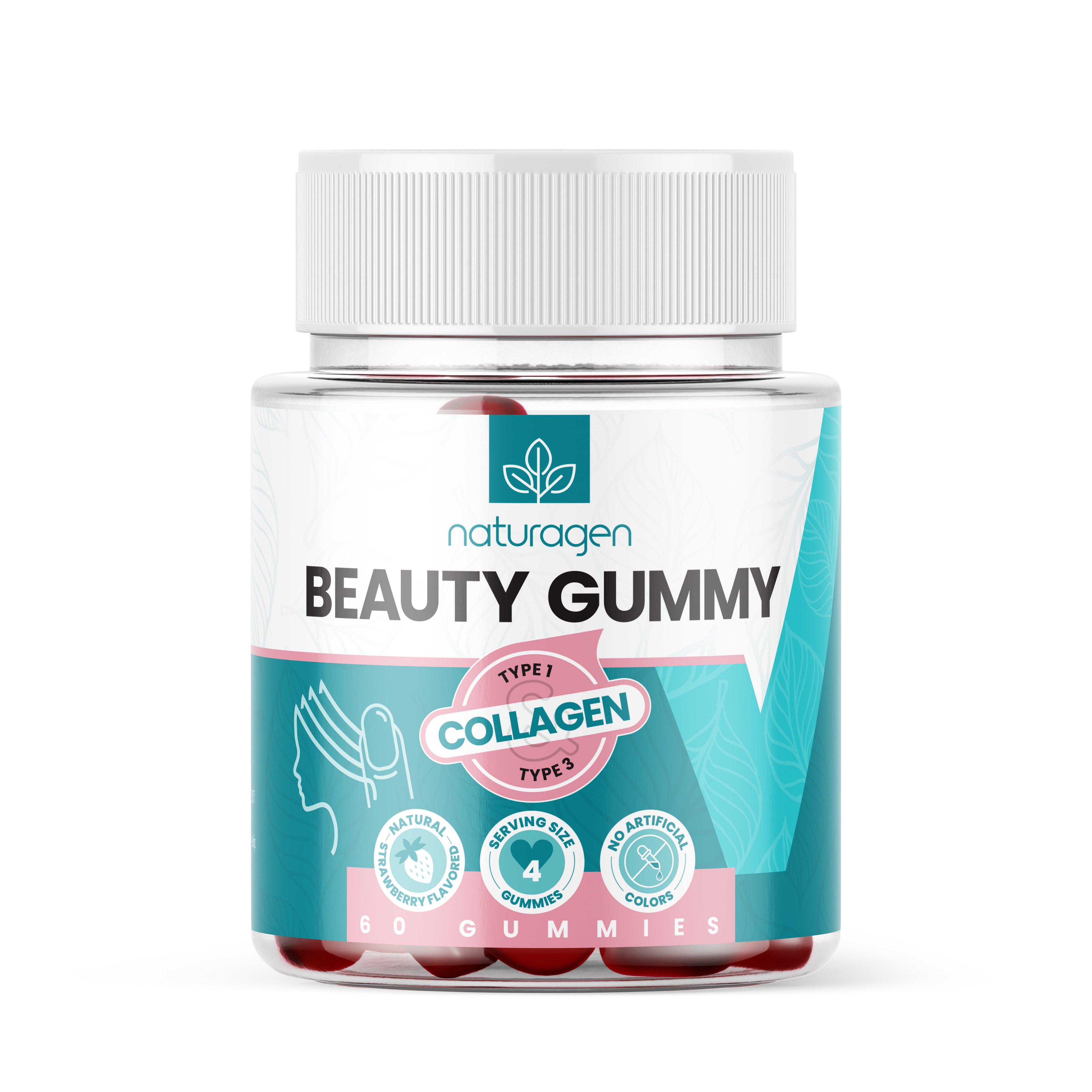 Gummy 60 Adet Tip 1-3 Kolajen Jelibon Form