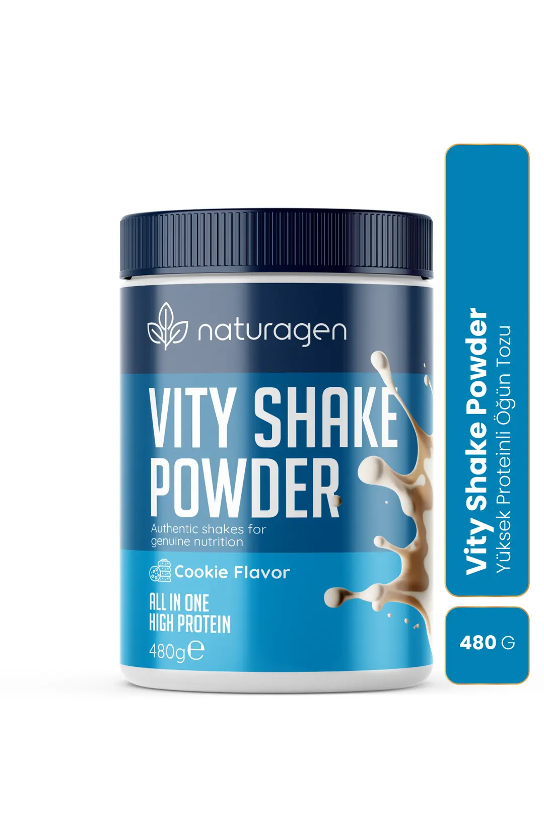 ダイエットフード R qreenbrothers Naturagen Proteinli Öğün Tozu Cookie Lovers 480 Gr