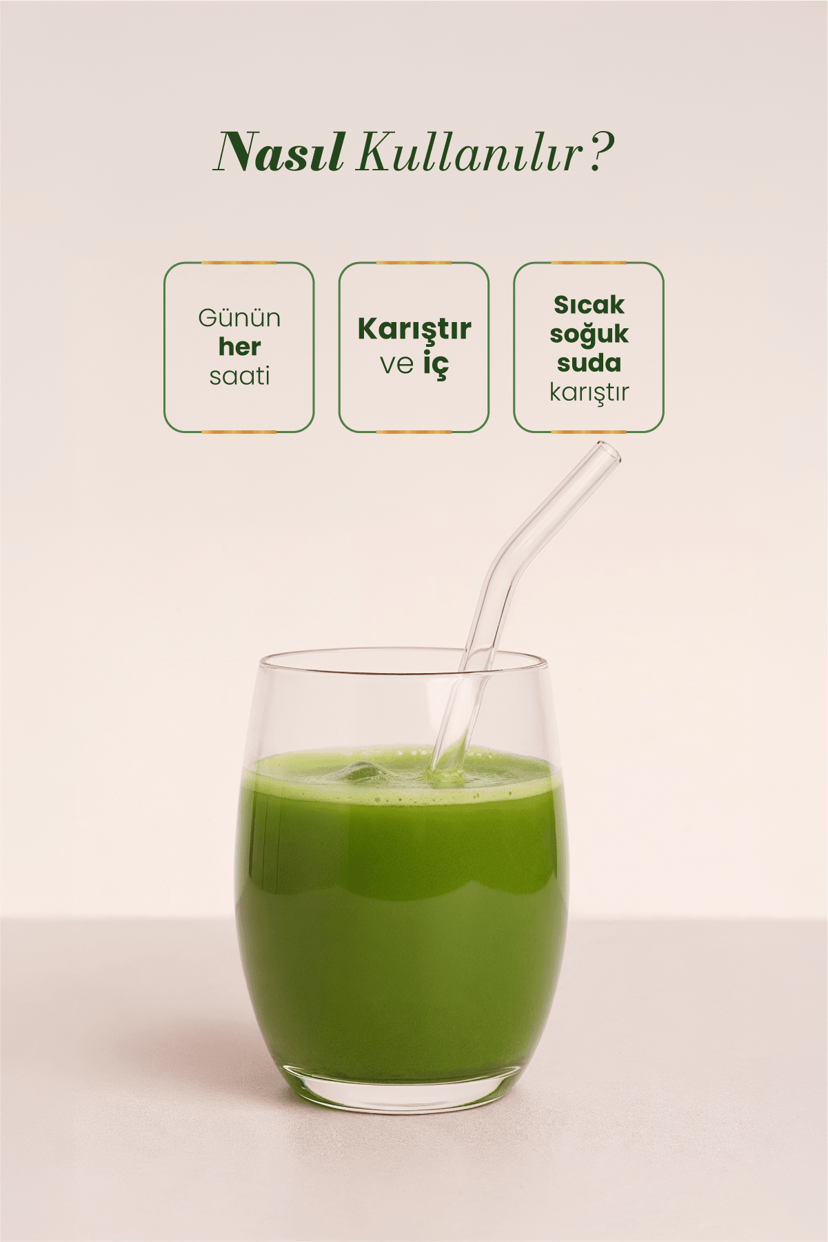 Detox Booster Matcha Tea Bromelainli Kolajenli Matcha Çayı