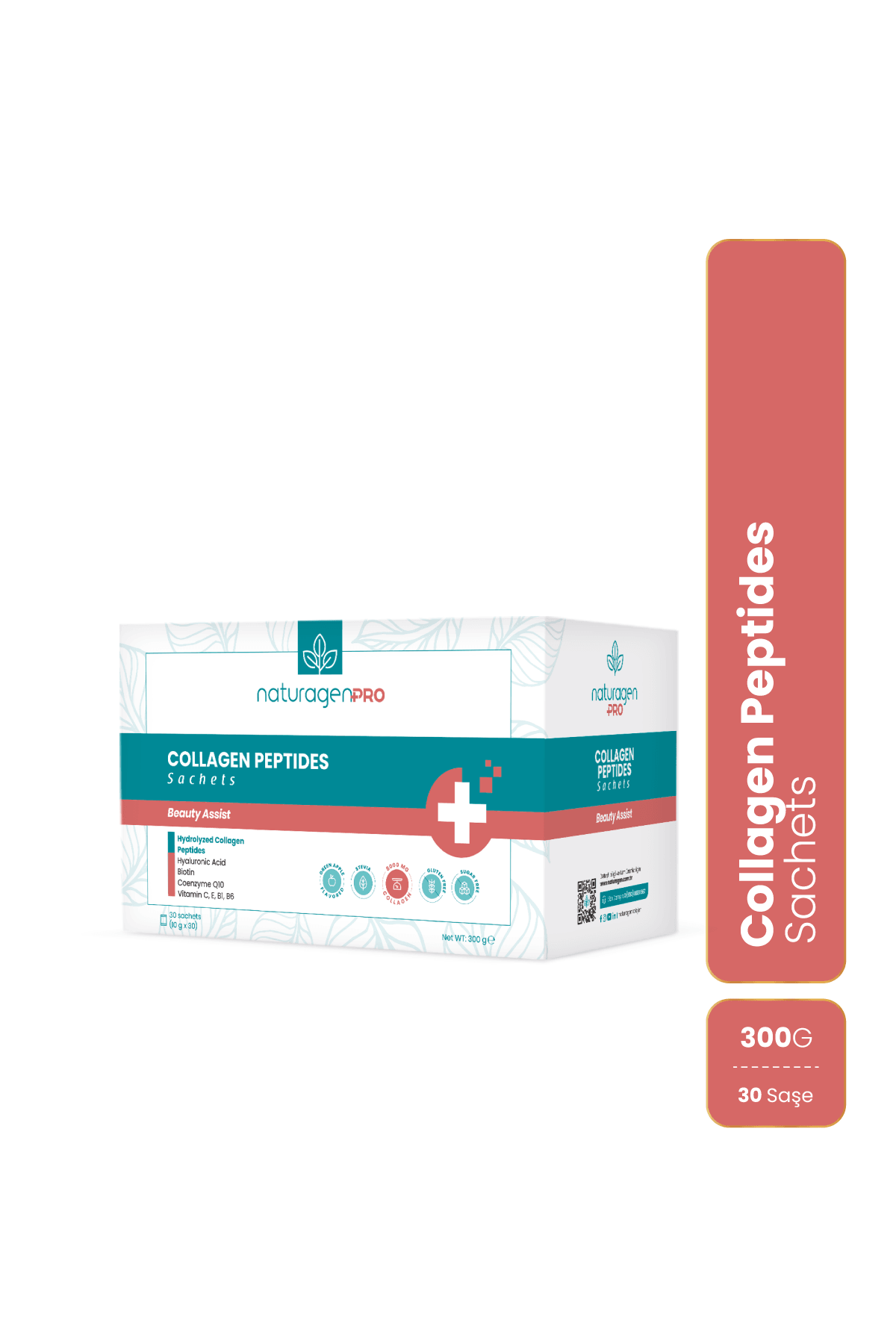 Pro Beauty Collagen 30'lu Saşe Biotinli Yeşil Elma Aromalı Kolajen
