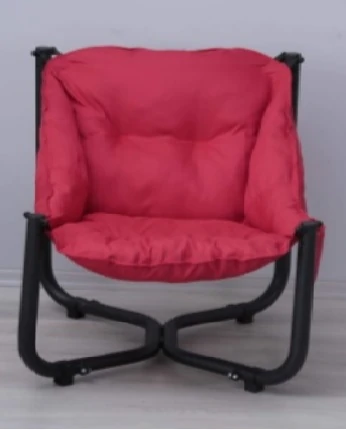Lüks Sandalye Elit Kırmızı 76*91*97cm
