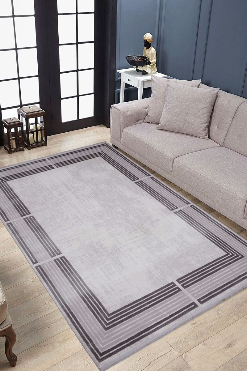 Bamboo Halı Gri 80x150