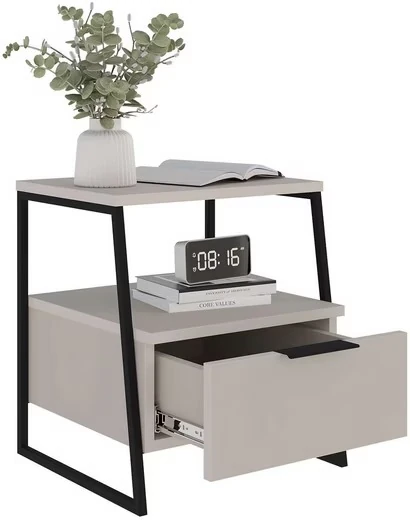 Komodin Pal  Çekmeceli Kum Taşı 50*45*40cm