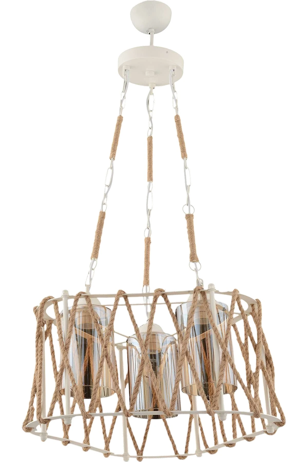 ÇELLO Avize 3'lü Üçgen Beyaz