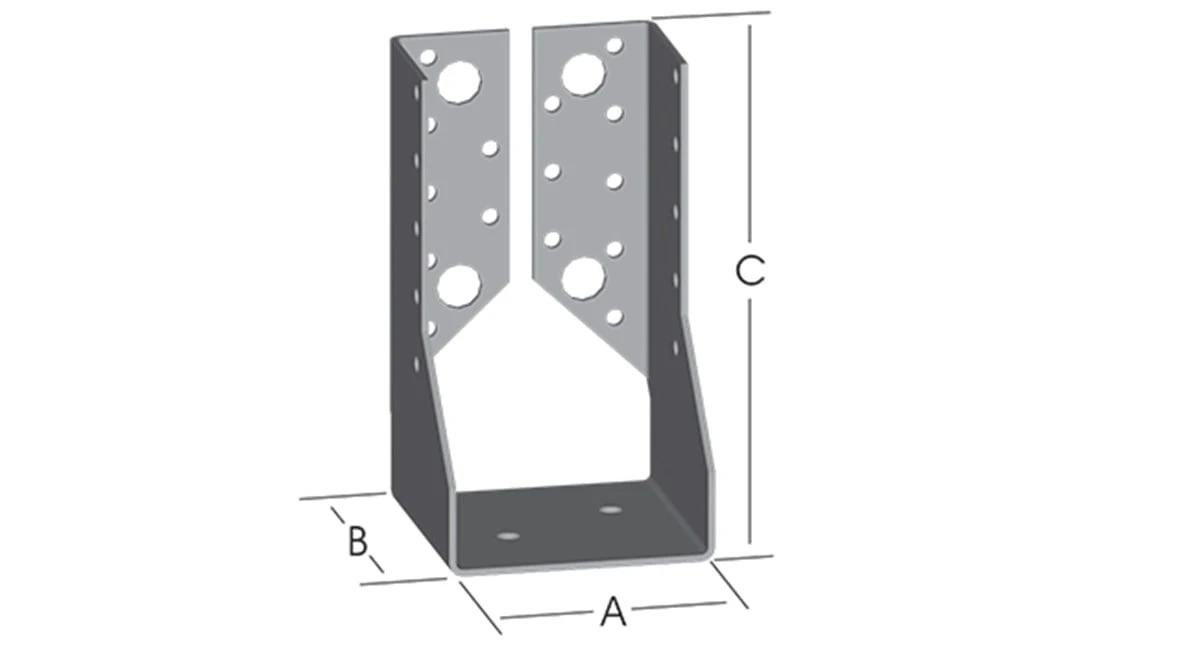 Kalas Ayağı Tek parça İç Kanat 90*76*125mm