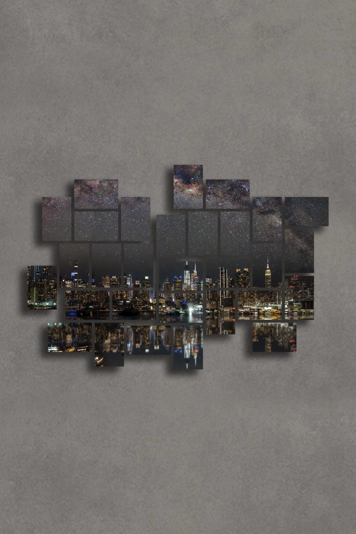 Tablo Puzzle 30 Parça Newyork 90x75cm Bantlı