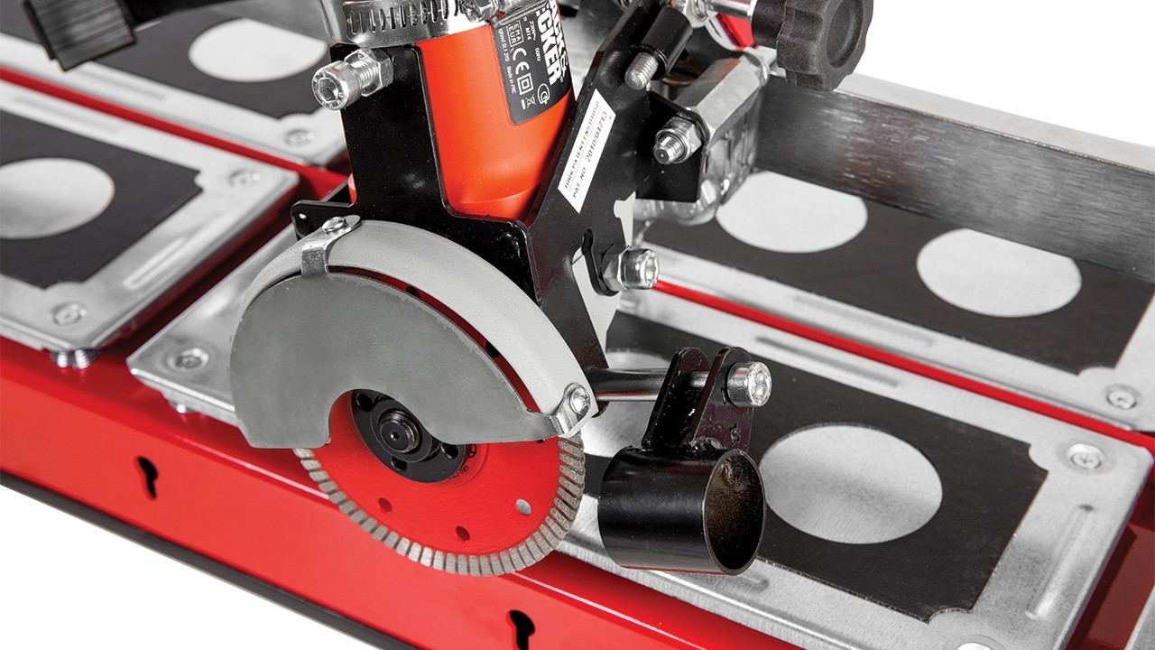 Profesyonel Seramik Kesme Makinesi 640mm Motorlu Lazerli HERKÜL