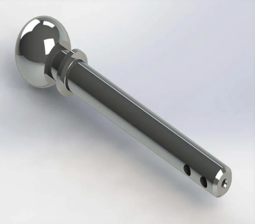 Yuvarlak Başlı Çeki Demiri Ortası