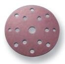 SIASPEED Zımpara 1950 Kahve 15 Delik 150mm Gr.600