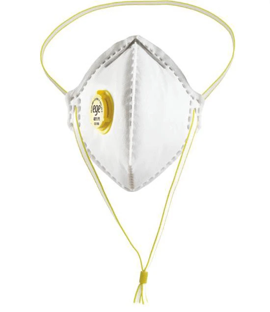 Toz Maskesi Ventilli Sarı Gemi Yük Boşaltma İnşaat işler