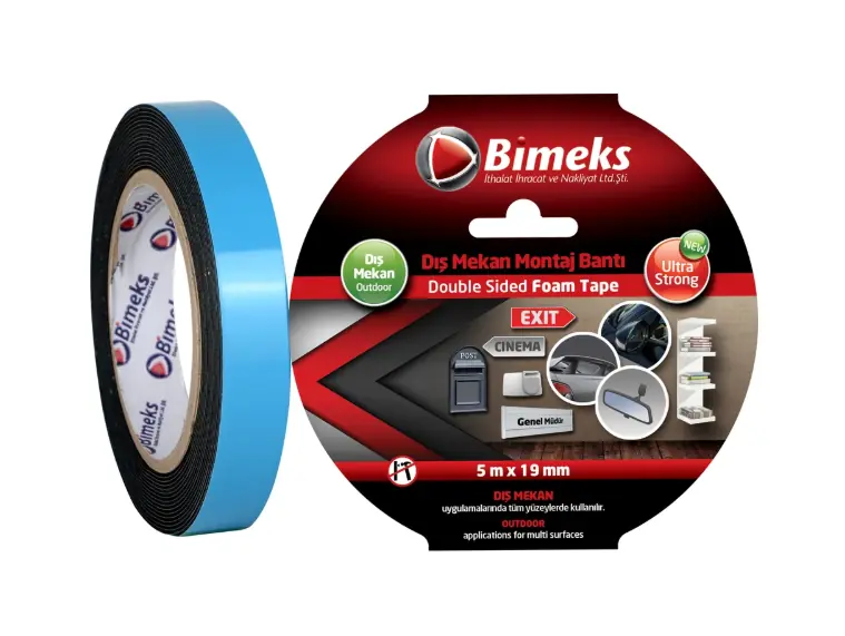 Double Sided Foam Mounting Tape 19mmx5mt