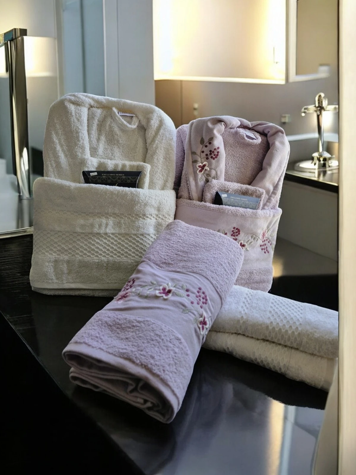 Bornoz Set Elit 10 Parça