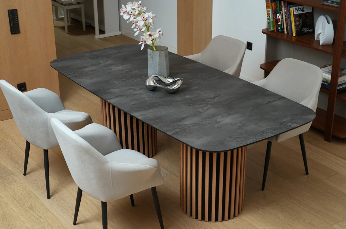 Masa Oslo Irony Süper Mat 220*103*76cm