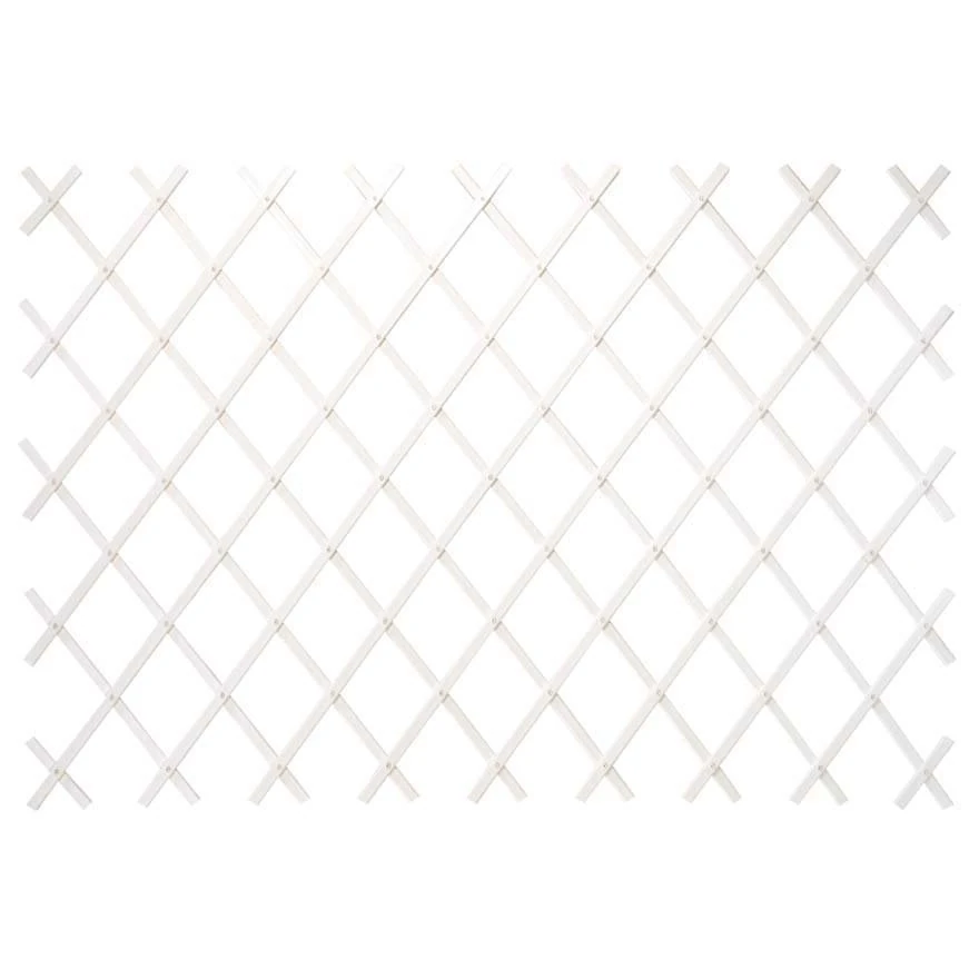 Akordiyon Çit PVC Beyaz 200x100 cm