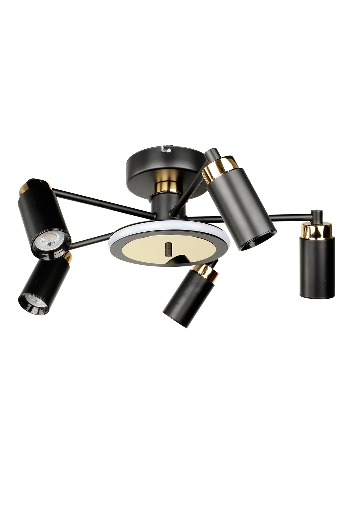 Linz Avize 5'li Ledli Siyah