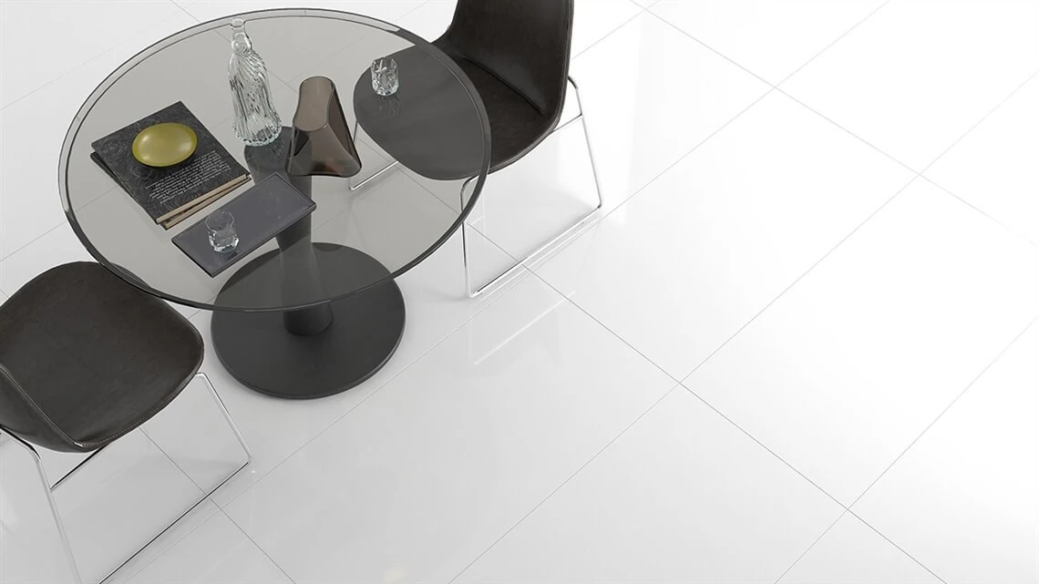 Yer-Duvar Karosu  Mega Mat Beyaz 60X120