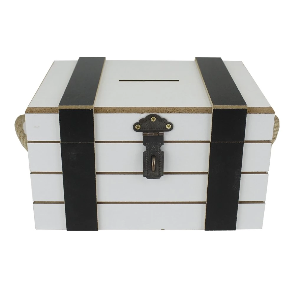 Ahşap Renkli Bahşiş Kutusu 22cm