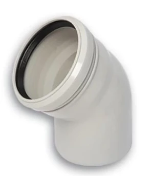 PVC Açık Dirsek 110/45º