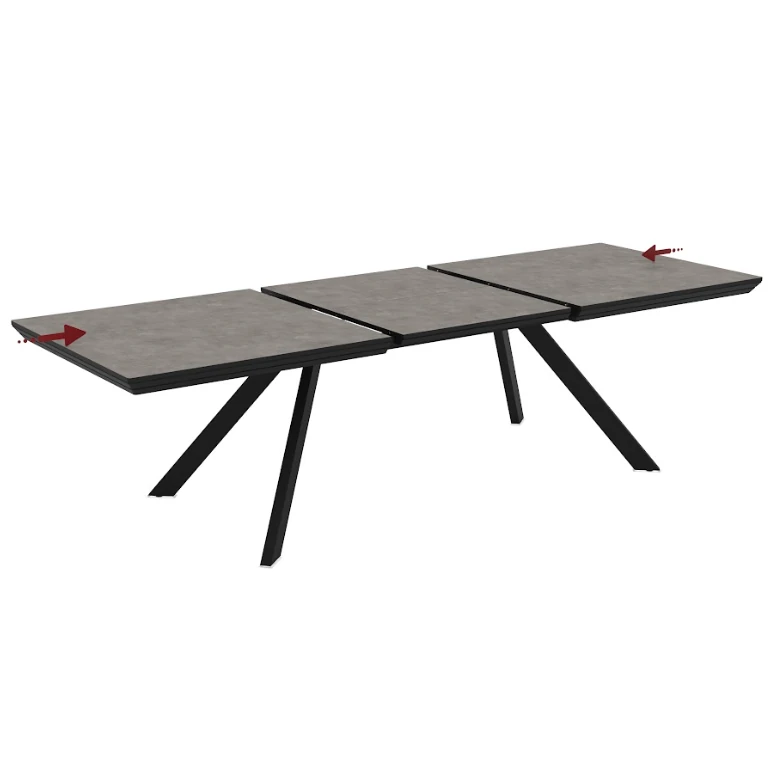 Masa Corin Irony Super Mat Açılır  277*100*76cm