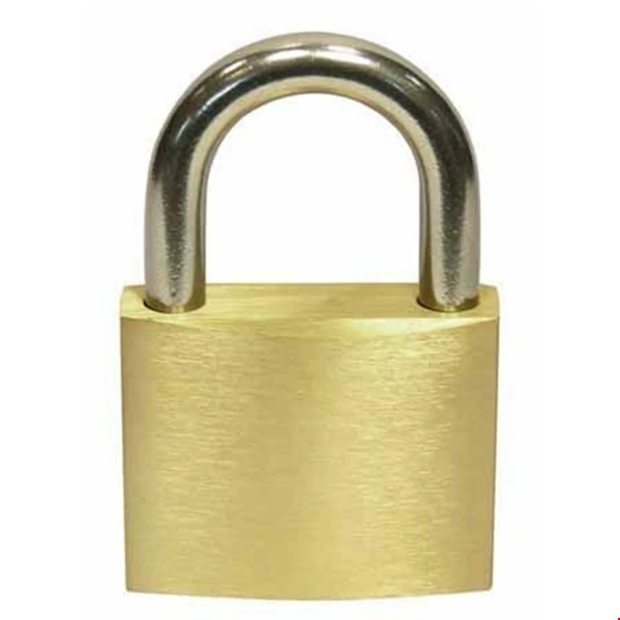 Asma Kilit Sarı Kaplama FiveStar 38mm