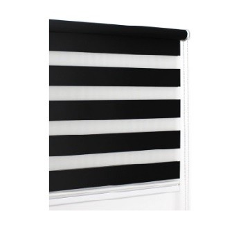 Zebra Stor Perde Yeni Eko 160*170cm Siyah