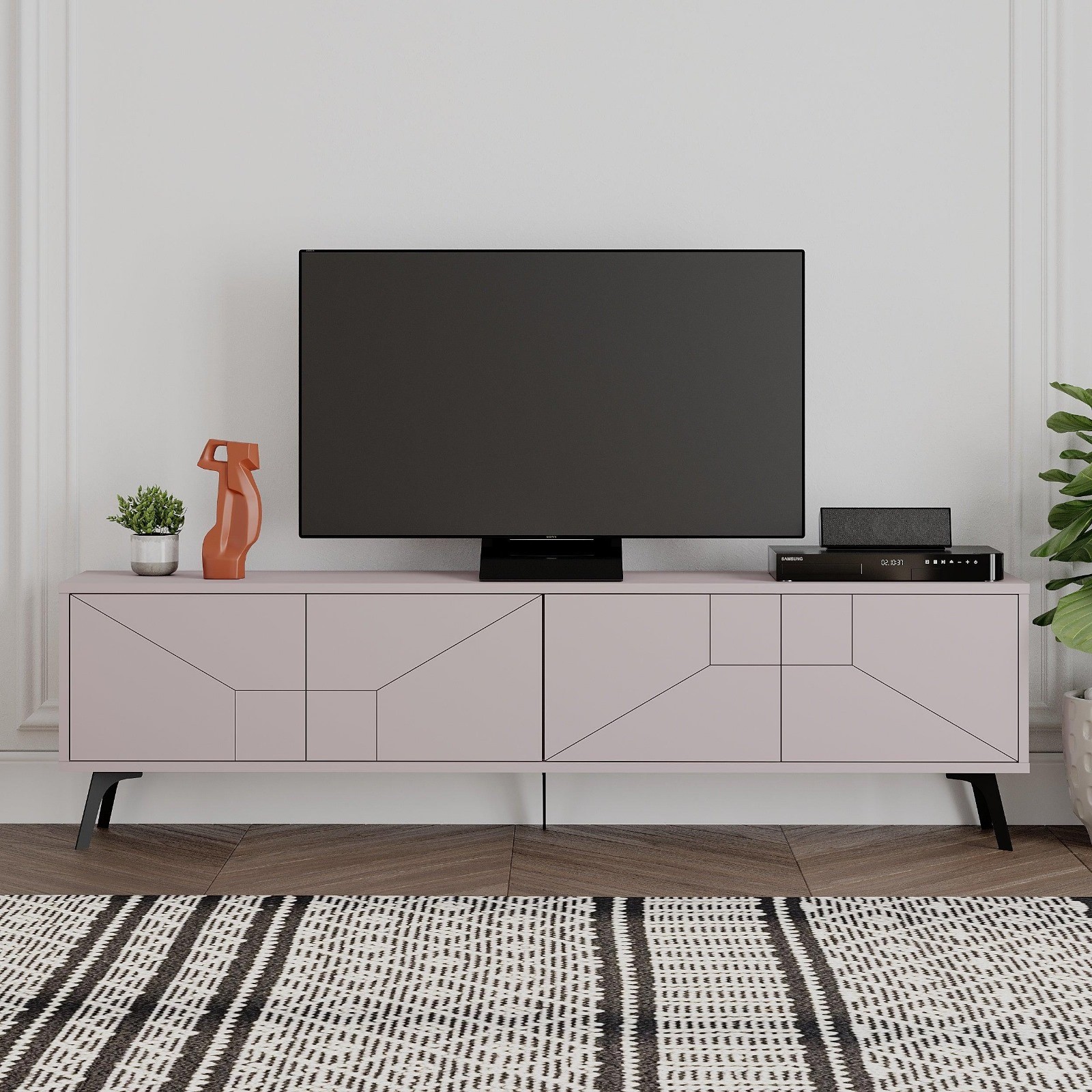TV Sehpası Dune Açık Mocha 180*29,6*50cm