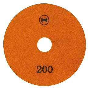 BOSCH Sulu Elmas Ped 100mm G200 Turuncu