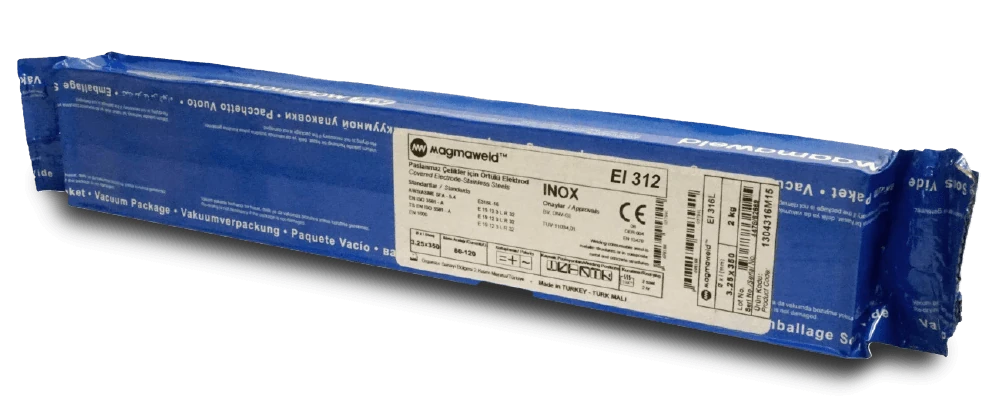 Paslanmaz Elektrot EI312 / E106 - 3.25X300  60 Adet/Paket VAC.