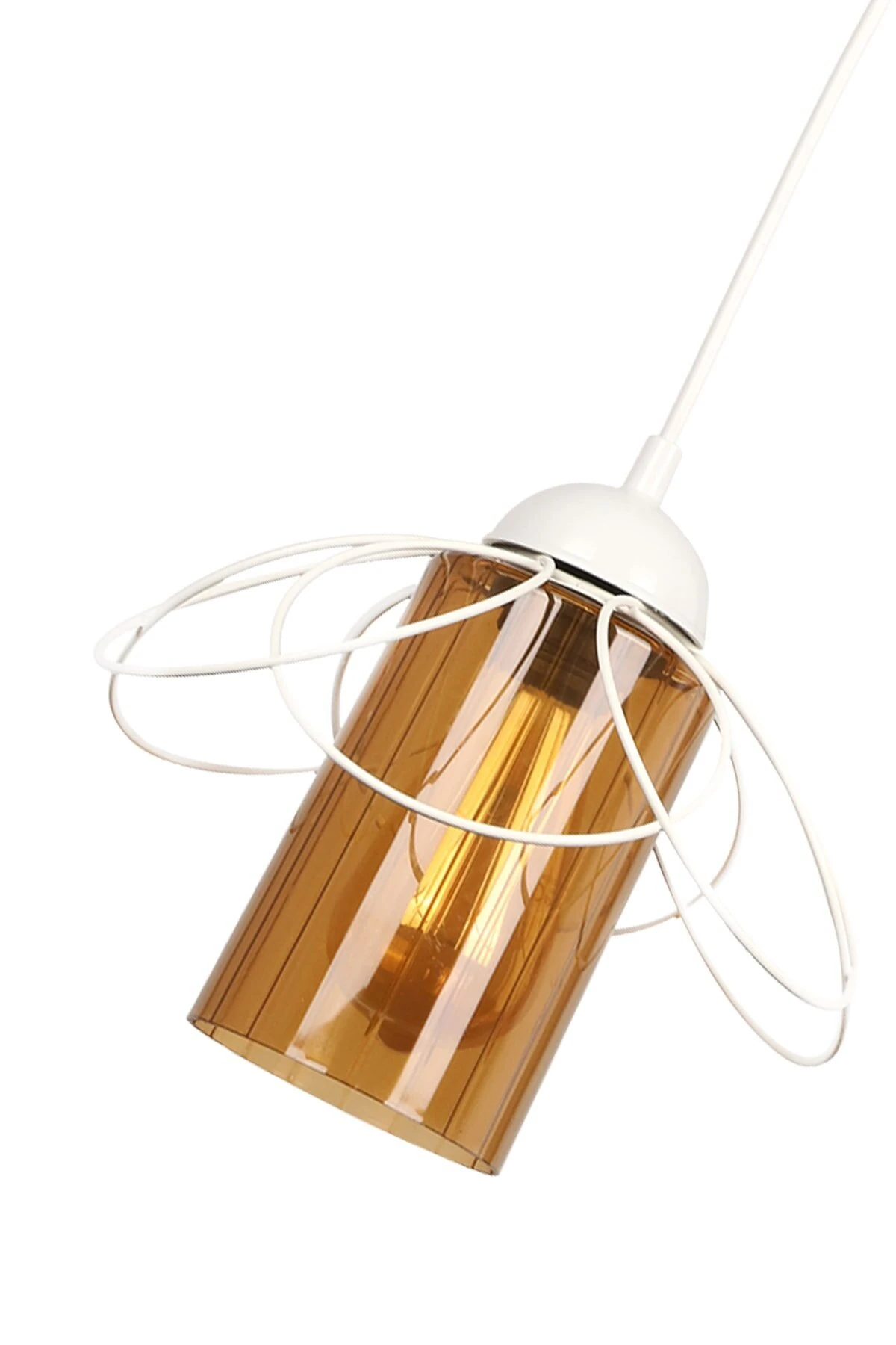 Mango Avize Tekli Beyaz-Akrilik Bal