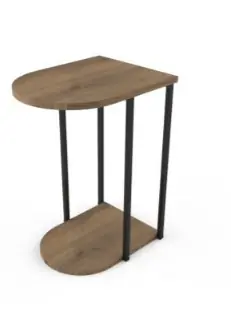 Yan Side Table Roya Hitit 83*56*32cm